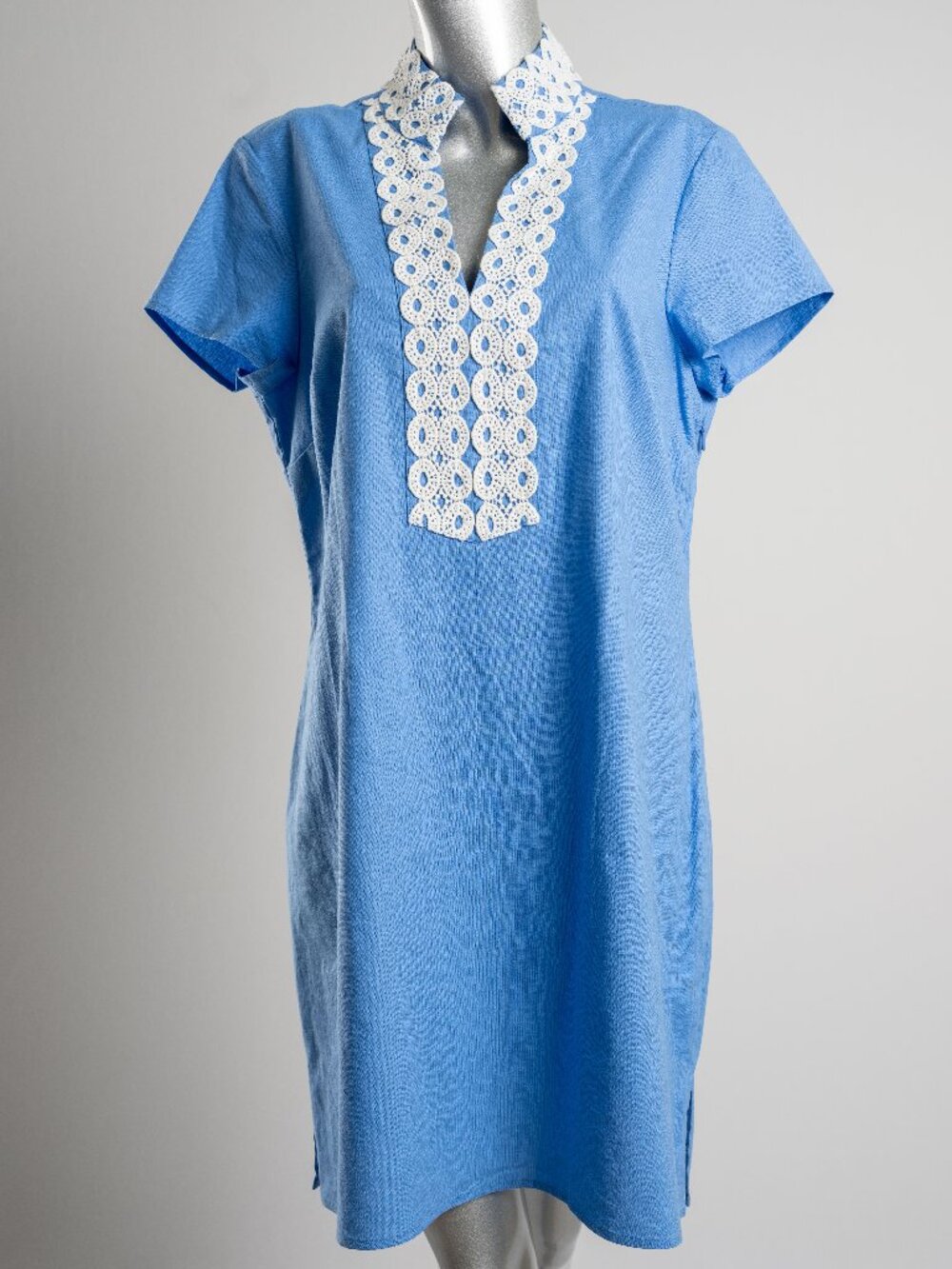 Sail to Sable Short Sleeve Classic Tunic Dress